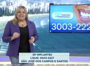Santos - Balanço Geral - SP Implantes - Ação Comercial - 01.02.21